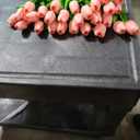 SHINE-CO LIGHTING PU Real Touch Tulips Artificial Flowers 30Pcs Flowers Arrangement Bouquet for Home Office Wedding Decoration (Pink) Vase Not Included