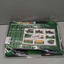 Football Party Decorations: Football Party Favors - Food Tray Set Stadium Snack Display Tray - Game Day Themed Birthday Food Plates Decor