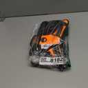 PHOEPET Reflective Dog Harness Large Breed Adjustable No Pull Vest with Handle 2 Metal Rings 3 Buckles [Easy to Put on & Take Off](XL, Orange)