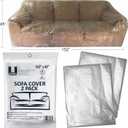 SOFA Moving Covers (2 Pack) - 45" x 152" - Moving & Storage Bags - UBOXES,Water resistant