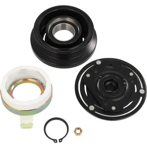 ECCPP AC Clutch Kit for Chevrolet C1500 C2500 C3500 K1500 4.3L 5.0L 5.7L 1993-1995 Fast Cooling AC Compressor Clutch