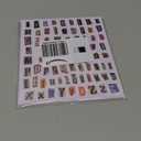 852pcs Magazine Letter Stickers Vintage Scrapbook Letters Stickers Small Ransom Alphabet Sticker for Scrapbooking Supplies Journaling Laptop Water Bottle DIY Crafts Gift Junk Journal (Journal12)