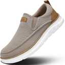 Mens Casual Slip in Shoes Boat Slip On Loafers Fashion Walking Dress Sneakers Work Lightweight Mesh Oxfords Soft Sole, Size: 12