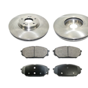 Front Brake Pad and Rotor Kit - Compatible with 2007 - 2012 Hyundai Veracruz 2008 2009 2010 2011