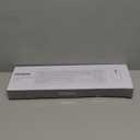 Wireless Keyboard and Mouse Combo - Full Size Slim Thin Wireless Keyboard Mouse with Numeric Keypad 2.4G Stable Connection Adjustable DPI (White & Silver)