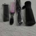 Hommtina Detangling Brush Set with Curly Hair Spray bottle, Bottle Brush Set for Women and Kids Curly Hair (3 PCS, Black+Purple)