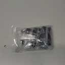 Ucreative Black 12PCS Aluminum Alloy Engine Spark Plug Wire Divider Separator Kit for 8mm 9mm 10mm Wire