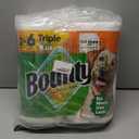 Bounty Full Sheet Paper Towels, White, 2 Triple Rolls = 6 Regular Rolls 