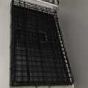 DUMOS Dog Crate, 30 Inch Medium Size Single Door Dog Cage with Plastic Leak-Proof Pan Tray, Folding Small Metal Wire Pet Kennel for Indoor, Outdoor, Travel