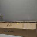 Gold Bathroom Vanity Light, 5-Light Brushed Gold Finish Vanity Light with Floral Clear Glass Shades, Vintage Wall Mount Lighting for Bathroom, Dressing Table