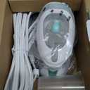 BEAUTURAL Mini Travel Steam Iron for Clothes with Dual Voltage, Temperature Control, NonStick Soleplate and Cord Storage, Ideal for Sewing, Quilting and Handcraft