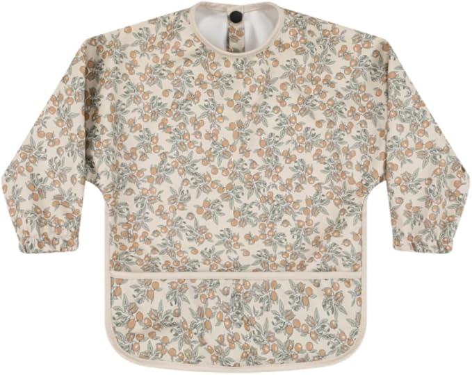 norinori Baby Weaning Bib With Sleeves Feeding Bibs - Waterproof Bibs Coverall bibs for baby toddler from 6-36 Months 