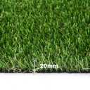Artificial Grass Turf, 10ft x 12ft (120 ft) 20mm Pile Height Indoor Outdoor Synthetic Realistic Faux Fake Astroturf Rug Carpet Mat for Balcony Decor Playground Patio Dogs