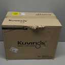 Kuvings Whole Slow Juicer C7000W - Higher Nutrients and Vitamins, BPA-Free Components, Easy to Clean, Ultra Efficient 240W, 60RPMs, Includes Smoothie and Blank Strainer-White