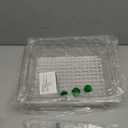 Bird Bath Tub with USB Pump, Automatic Bird Shower with Adjustable Water Flow, Transparent Acrylic Basin & Mesh Perch for Parakeets, Cockatiels, Conures, Budgies, African Greys, Amazons