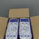 The Honest Company Clean Conscious Overnight Diapers for Sensitive Skin, Hypoallergenic Fragrance-Free Baby Diapers, Cozy Cloud and Star Signs Design, Club Box, Size 4 (2237 lbs), 48 Count