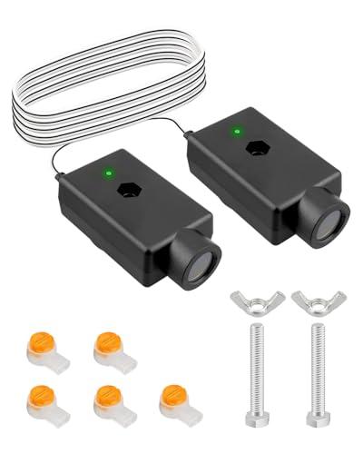 Urnqowuy 41A4373A Garage Door Safety Sensor Fits for LiftMaster and Chamberlain Garage Door Opener Beam Eyes, No Bracket