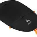 Universal Kayak Cockpit Covers,Drape Waterproof Seal Cockpit Protector Kayak Hatch Covers for Indoor and Outdoor Storage Keep Hatch Hole Seat Clean (Large, Black)