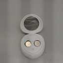 Ultrasonic Contact Lens Cleaner Rechargeable Eye Contact Cleaner with Vanity Mirror Compact Contact Lens Cleaner Support Fast Cleaning Fits Hard, RGP, Orthokeratology Lens (Upgraded Version)