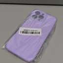 LOVE 3000 Designed for iPhone 16 Pro Max Case, Premium Silicone with [Soft Anti-Scratch Microfiber Lining] Shockproof Protective Phone Case for Men Women Girls 6.9", Light Purple