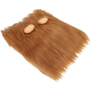 Lions Mane for Dogs, Cat Lion Mane Cat Wig Dog Costume Headgear Funny Pet Costumes for Halloween Christmas Easter Festival Party Activity (L)