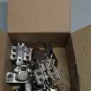 Chibery 2 Pack 1 Pairs 135 Lazy Susan Hinge, Full Overlay Concealed for Corner Kitchen Cabinet Replacement Hardware, Cupboard Folded, Folden Door