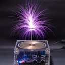 Music Tesla Coil Arc Plasma Coil Desktop Toy Divvlur Science Education kit Model TS10-001