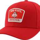 Ohio State Buckeyes NCAA Officially Licensed Hat Competitor Patch Switchback Team Color, Red