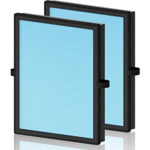MK04 Air Filter Replacement for Aroeve MK04 MG04JH Air Purifier, 4-in-1 H13 True HEPA High-Efficiency Activated Carbon Filter, Standard Version (2 Pack)