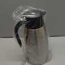 68oz Coffee Carafe Airpot Insulated Coffee Urn Stainless Steel Vacuum Thermal Pot Flask for Coffee, Hot Water, Tea, Hot Beverage - Keep 12 Hours Hot, 24 Hours Cold (Silver)