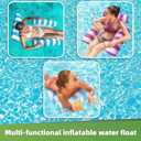 3 Pack 300 LB Pool Floats,Inflatable Pool Float Chair for Adults Swim Floating Party Vacation Fun and Rest