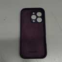 Magnetic for iPhone 16 Pro Case, Compatible with MagSafe, [Full Camera Protection][Screen Protector] Silicone Shockproof Protective Phone Case for iPhone 16 Pro 6.3", Deep Purple