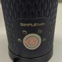 SIMPLETASTE Milk Frother, 4-in-1 Electric Milk Steamer, Automatic Warm and Cold Foam Maker and Milk Warmer for Latte, Cappuccinos, Macchiato (Blue)