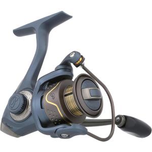 Pflueger President Spinning Fishing Reel, Size 25, 10 Stainless Steel Ball Bearing System, Sealed Oil Felt Front Drag, Lightweight Graphite Construction