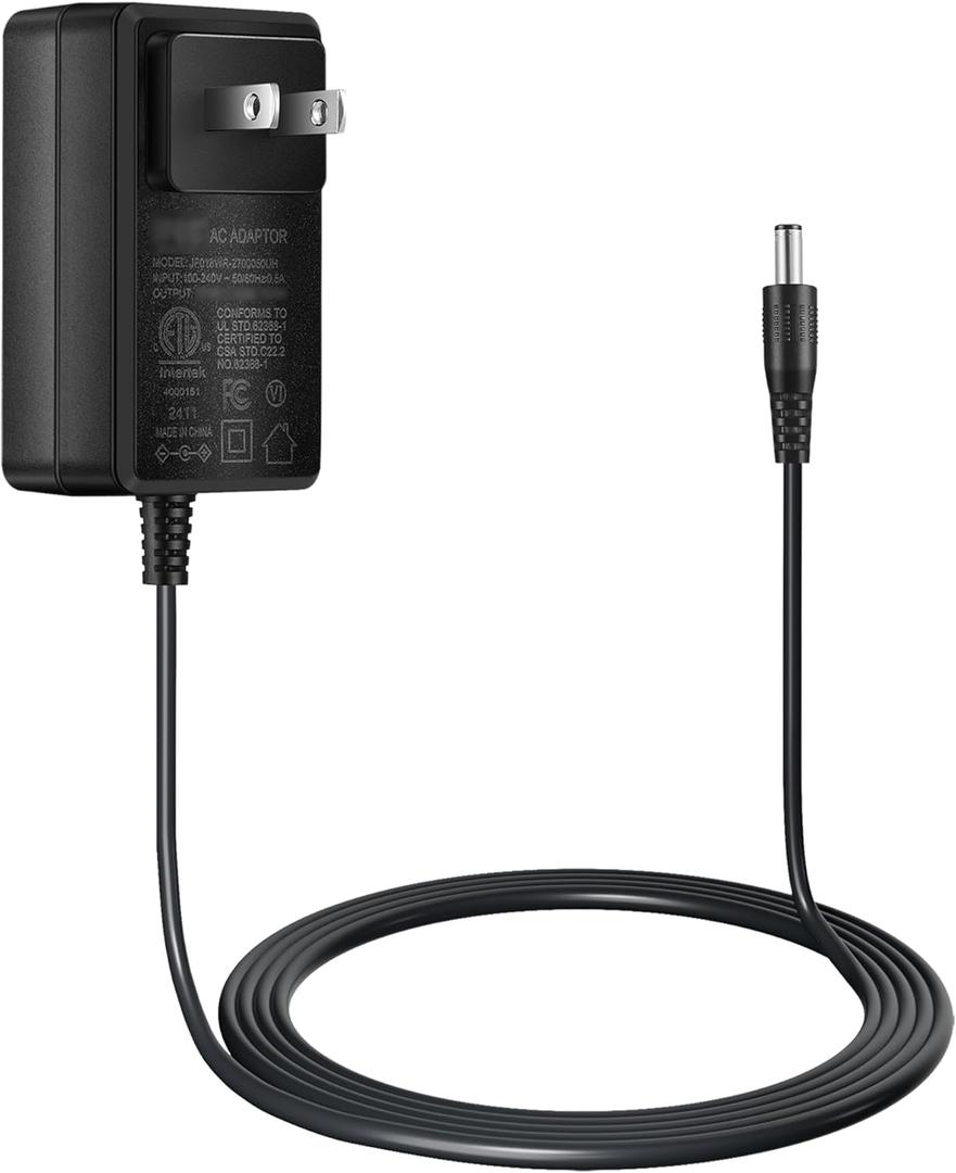 27V Charger for Sharper Image Massage Gun - Fit for Sharper Image 1011666 1012667 1013002 1013983 1013985 2437599 Deep Tissue Massage Gun (NOT for 18V), Power Supply for Sharper Image Massage Gun