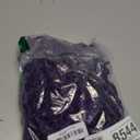 8Packs Goddess Locs Crochet Hair 18Inch Boho Faux Locs,Crochet Loc With Curly Ends River Hippie Bohemian Loc Crochet Hair for Black Women(Purple, 18inch(Pack of 8)