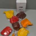 Lyrow 800 Pcs Thanksgiving Fall Feathers DIY Craft Color Feathers Dream Catcher Decoration Natural Fluffy Dress up Party Decoration, 2-4 Inches (Bright Color)