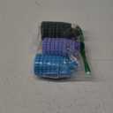 Collapsible Water Bottles Travel water bottle Sports Portable Sport Water Bottle Reusable Water Bottles Comes With Mountaineering Buckle 500ml Silicone Water-Proof Camping Water Bottle (Blue+Purple+Grey)