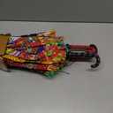 Bohemian Handmade Design Cotton Multi Color Cotton Fashion Multi Colored Umbrella Embroidery Boho Umbrellas Parasol 5 Pcs 