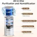 Afloia 2-in-1 Humidifier and Air Purifier in One for Home Bedroom