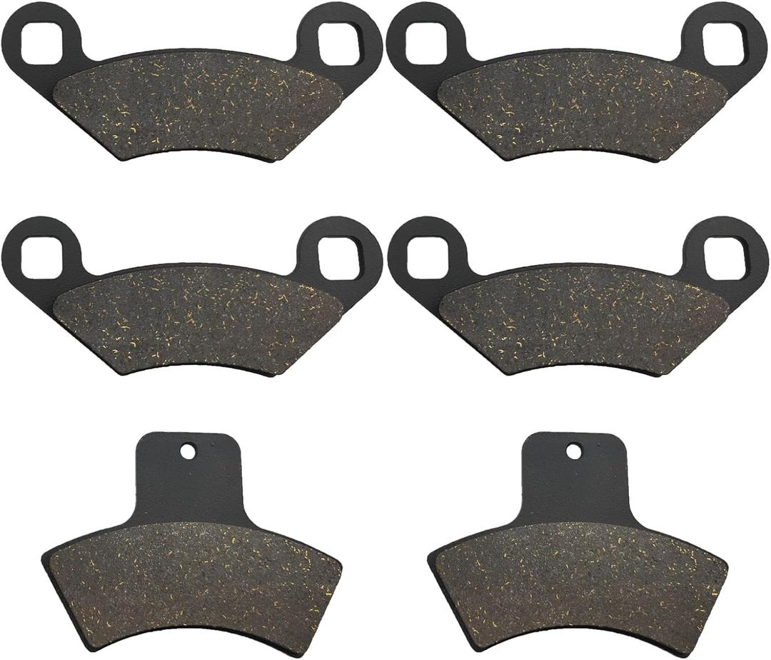 Brake Pads Front and Rear for Polaris Sportsman 500 4x4 HO 400 335 Scrambler 400 500 Trail Blazer 250 400 Magnum 325 500 Trail Boss 325 Xpedition 325 425 Xplorer 250 400 Diesel 455 Sport 400