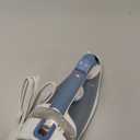 Hamilton Beach Steam Iron & Vertical Steamer for Clothes with Scratch-Resistant Soleplate, Adjustable Steam Settings + 8 Cord Wrap, 3-Way Auto Shutoff, Anti-Drip, Self-Cleaning, 1500 Watts, Blue