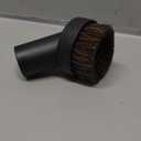 RDEXP Round Dust Brush 25mm Horse Hair 1.25" Vacuum Attachment Replacement,Perfect for Vacuuming Sofas and Baseboards,Use a Rubber Will Help It Fit Better