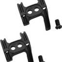 LQ Industrial Bike Cable Guide 2PCS Black Anti Friction Road Bikes Frame Housing Bike Bottom Bracket with Screws Cable Guide Line Tube Housing Bicycle Accessories YF007-3 Bike Cable Holder