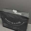 Sherpa Fleece Adult Weighted Blanket with Ribbed Stripes, 15 Pounds Dual Sided Soft Plush Blanket for Couch Bed Sofa, Heavy Thick Blankets with Glass Beads Great for Sleep, Dark Grey, 48" x 72"