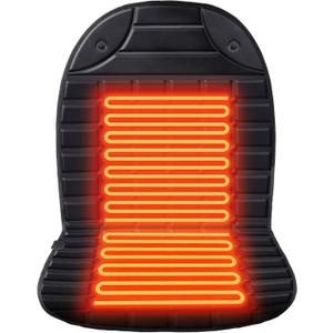 Aimery Heated Seat Covers 1 Minute Fast Heating 2 Heat Levels Seat Warmer UL Listed Black