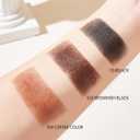 Hair Color Stick, Upgraded Waterproof and Sweat-Proof Hair Dye Stick, Portable Hair Color Touch-Up stick with Comb, Quick and Easy Coverage (Black Brown*1)