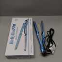 BabylissPRO Nano Titanium Ionic Hair Straightener, Professional Flat Iron for All Hair Types
