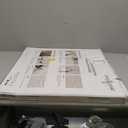 STICKGOO PVC Ceiling Tiles, 2'x2' Glue Up Ceiling Panel White to Prevent Breakage Cover 48 Sq. Ft, Pack of 12 Tiles, 24"x24"
