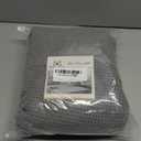 H.VERSAILTEX Super Stretch Individual Seat Cushion Covers - 3 Piece Sofa Cushion Covers in Dove, Thick Jacquard Textured Twill Fabric